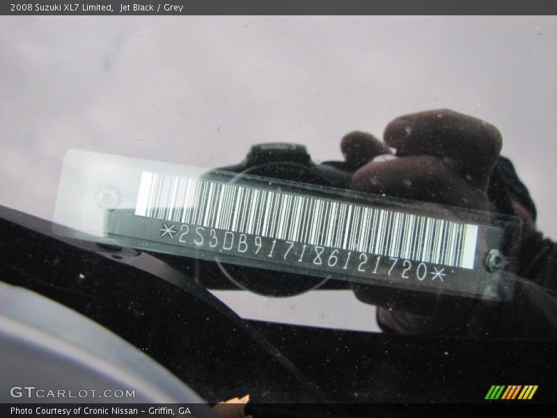 Jet Black / Grey 2008 Suzuki XL7 Limited