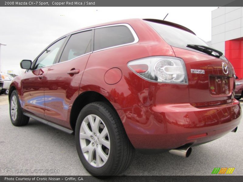 Copper Red Mica / Sand 2008 Mazda CX-7 Sport