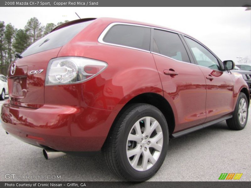 Copper Red Mica / Sand 2008 Mazda CX-7 Sport