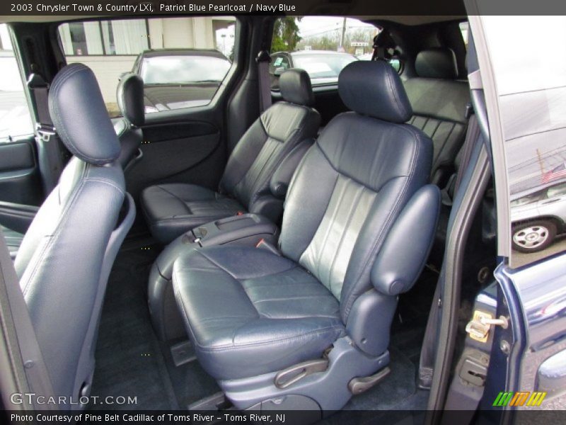 Patriot Blue Pearlcoat / Navy Blue 2003 Chrysler Town & Country LXi