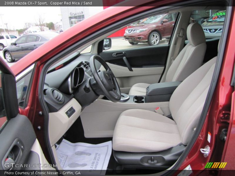 Copper Red Mica / Sand 2008 Mazda CX-7 Sport