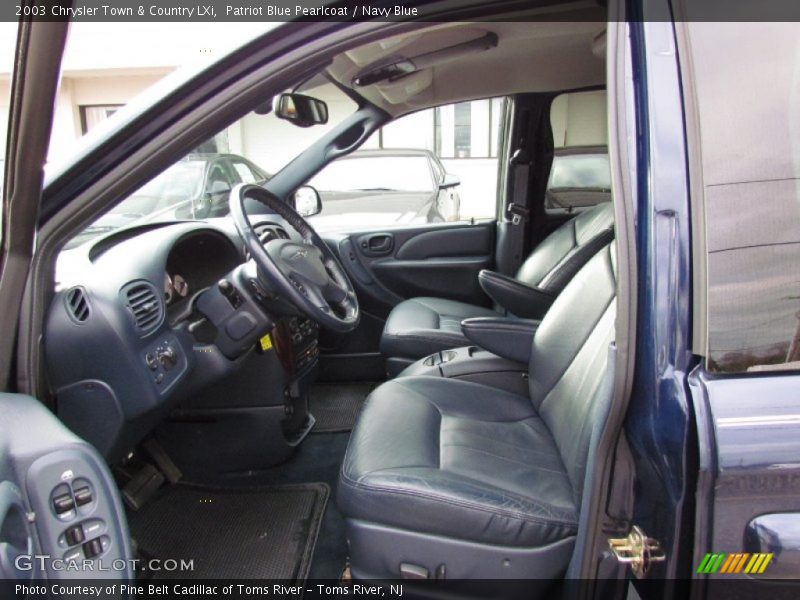 Patriot Blue Pearlcoat / Navy Blue 2003 Chrysler Town & Country LXi