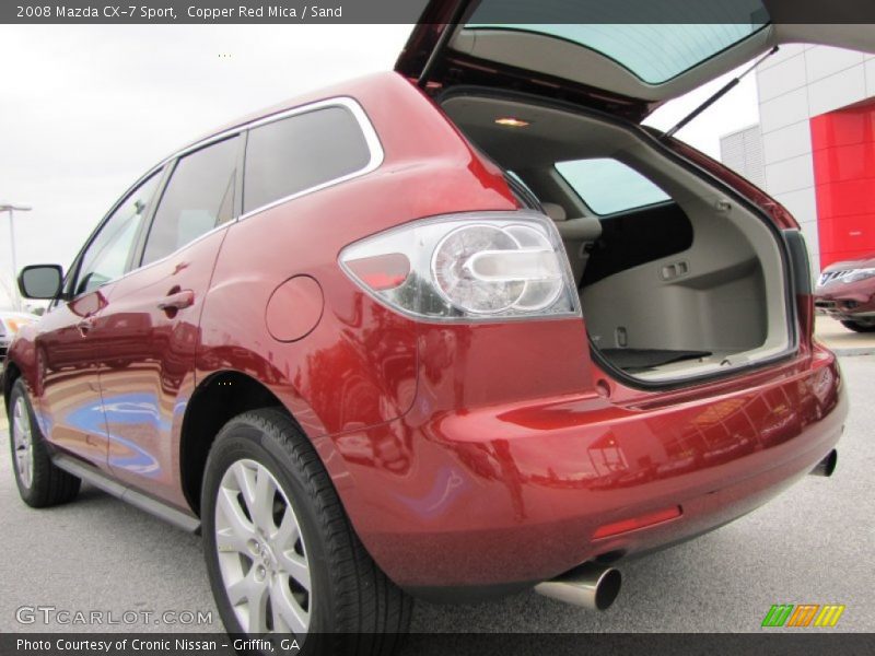 Copper Red Mica / Sand 2008 Mazda CX-7 Sport
