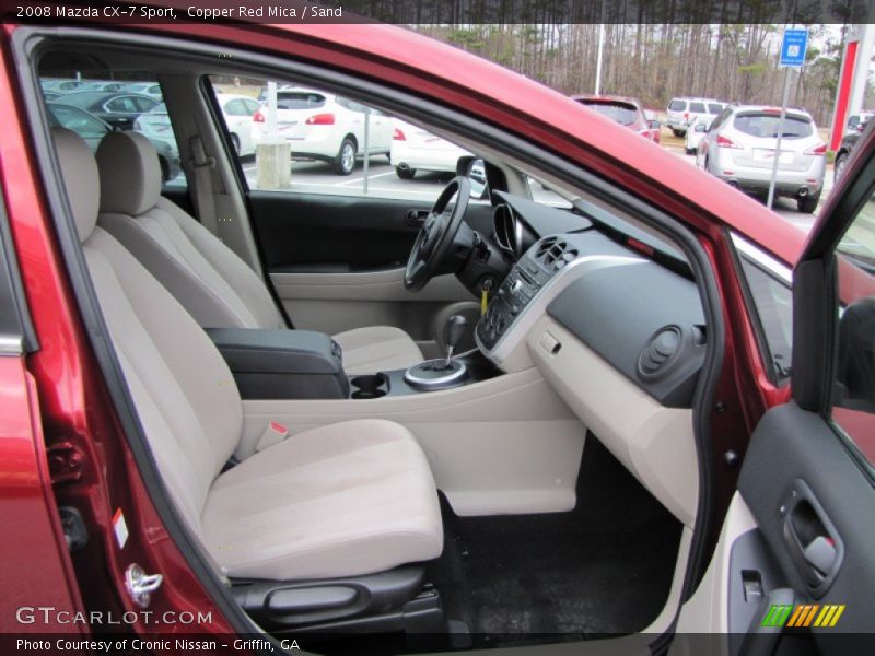 Copper Red Mica / Sand 2008 Mazda CX-7 Sport