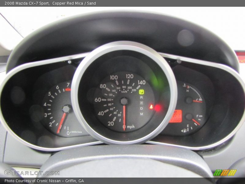 Copper Red Mica / Sand 2008 Mazda CX-7 Sport