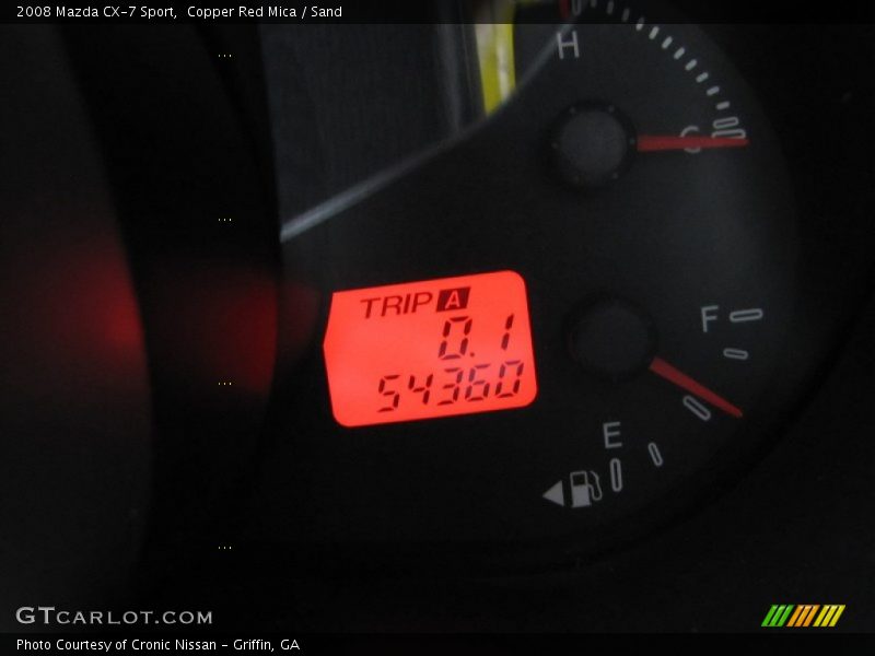 Copper Red Mica / Sand 2008 Mazda CX-7 Sport