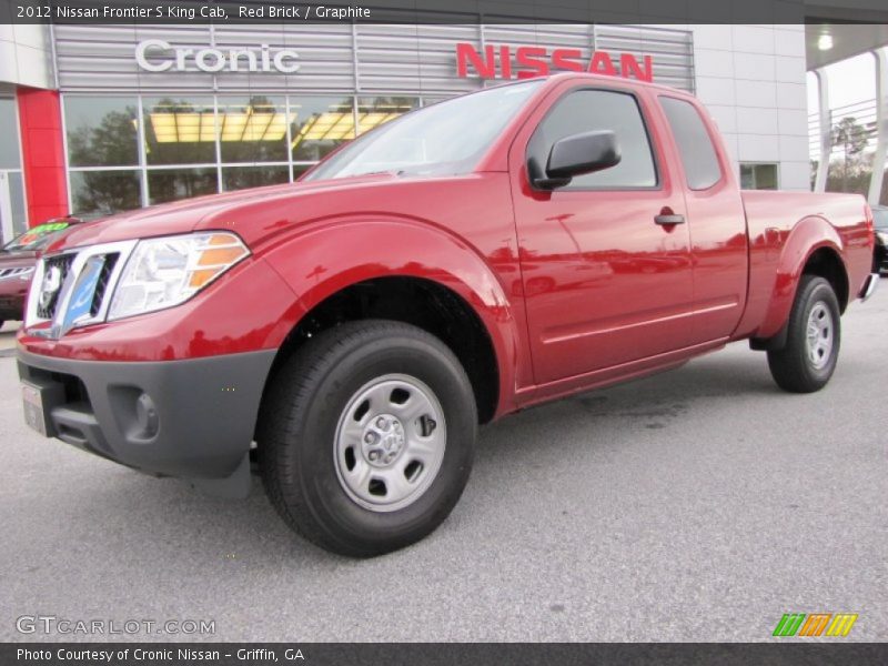 Red Brick / Graphite 2012 Nissan Frontier S King Cab