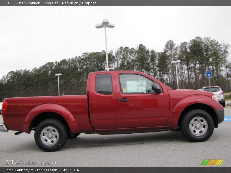Red Brick / Graphite 2012 Nissan Frontier S King Cab