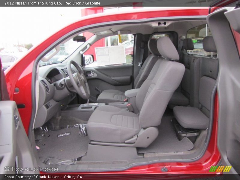 Red Brick / Graphite 2012 Nissan Frontier S King Cab