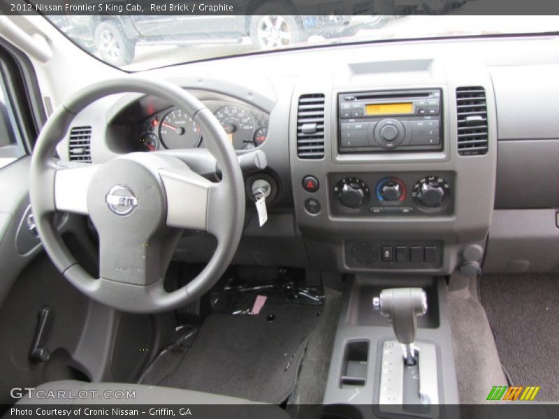 Red Brick / Graphite 2012 Nissan Frontier S King Cab