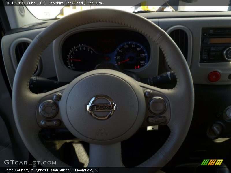 Sapphire Black Pearl / Light Gray 2011 Nissan Cube 1.8 S