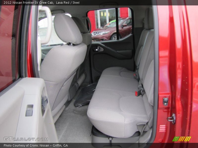 Lava Red / Steel 2012 Nissan Frontier SV Crew Cab