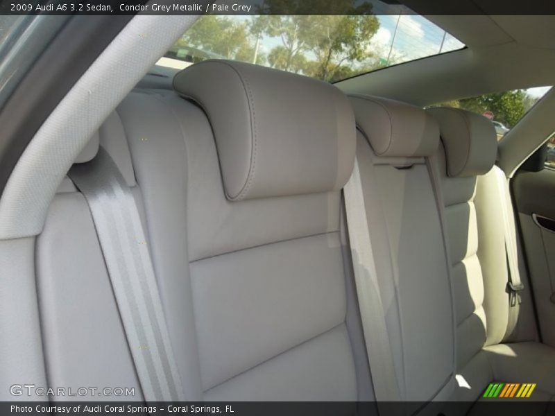 Condor Grey Metallic / Pale Grey 2009 Audi A6 3.2 Sedan