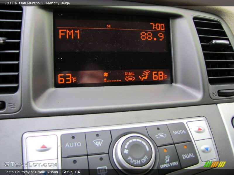 Merlot / Beige 2011 Nissan Murano S