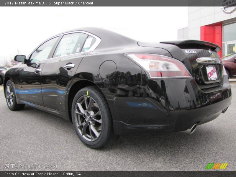 Super Black / Charcoal 2012 Nissan Maxima 3.5 S