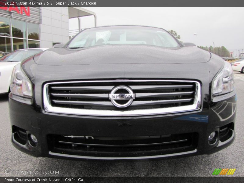 Super Black / Charcoal 2012 Nissan Maxima 3.5 S