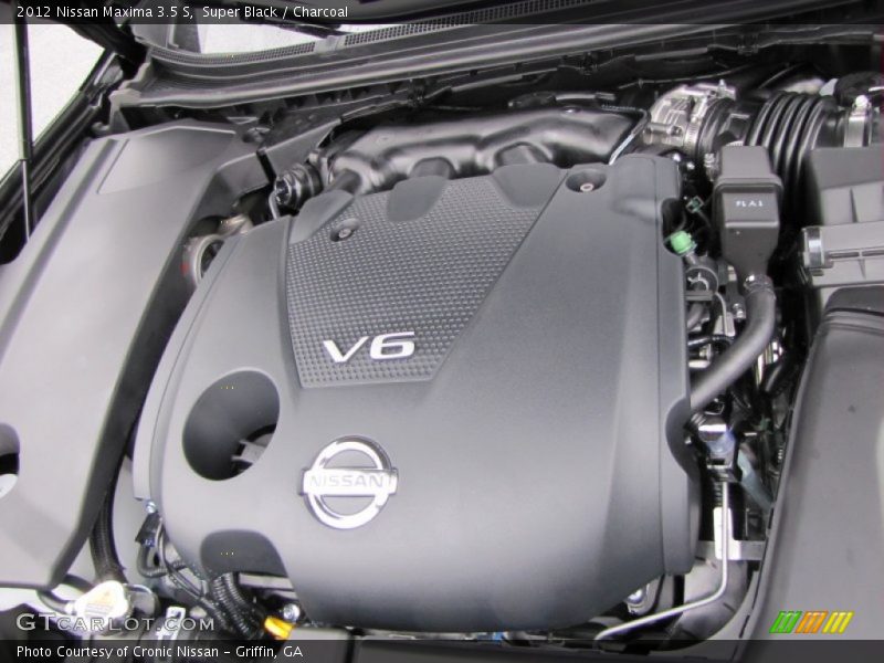 Super Black / Charcoal 2012 Nissan Maxima 3.5 S