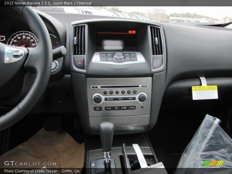 Super Black / Charcoal 2012 Nissan Maxima 3.5 S