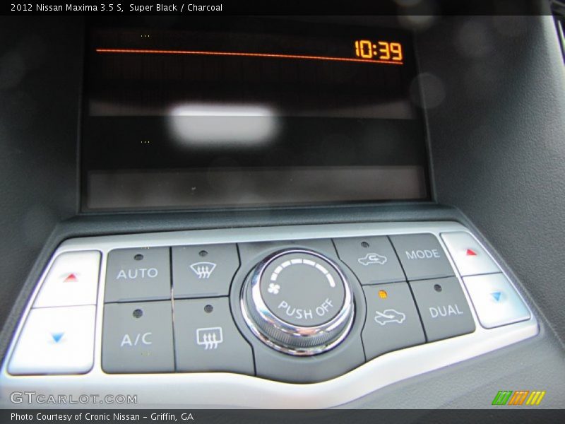 Super Black / Charcoal 2012 Nissan Maxima 3.5 S