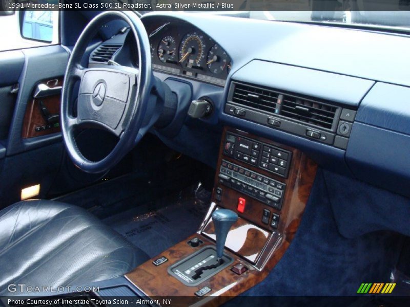 1991 SL Class 500 SL Roadster Blue Interior