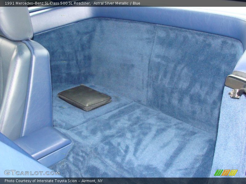  1991 SL Class 500 SL Roadster Blue Interior