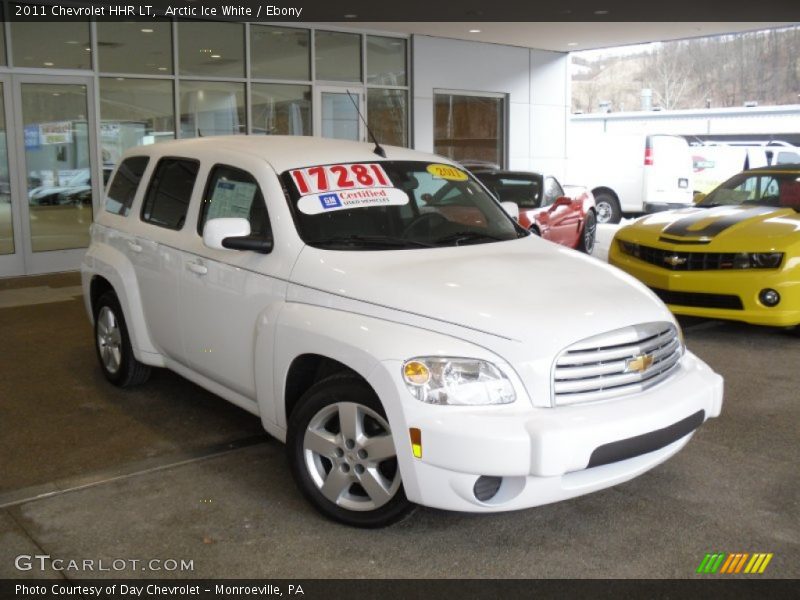 Arctic Ice White / Ebony 2011 Chevrolet HHR LT