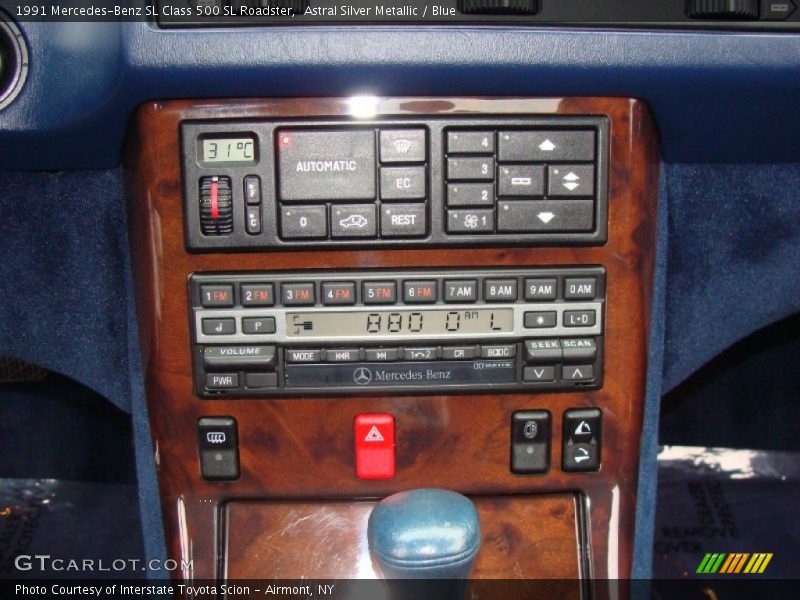Controls of 1991 SL Class 500 SL Roadster