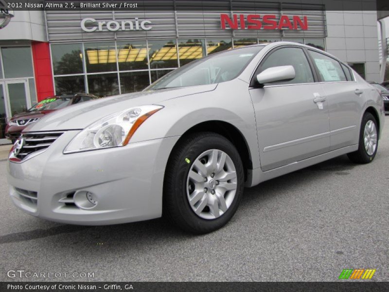 Brilliant Silver / Frost 2012 Nissan Altima 2.5