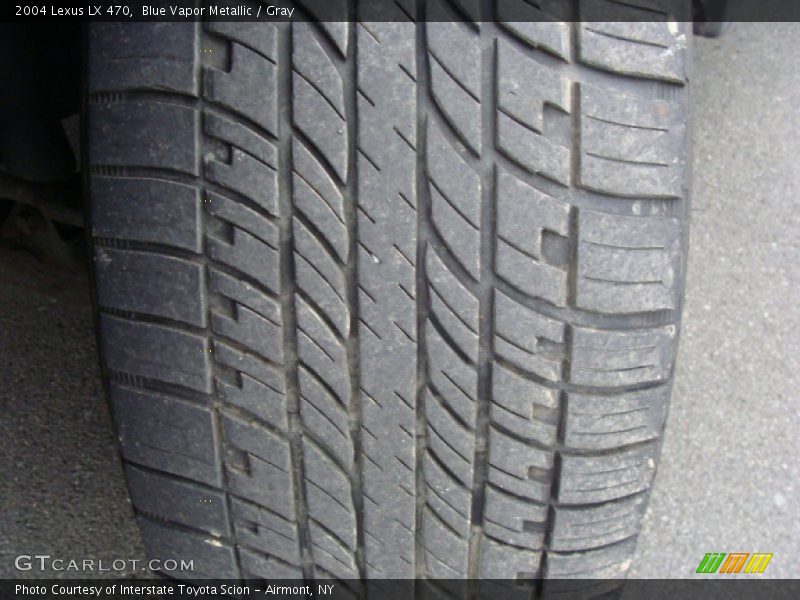 Blue Vapor Metallic / Gray 2004 Lexus LX 470