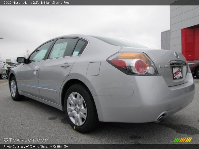 Brilliant Silver / Frost 2012 Nissan Altima 2.5