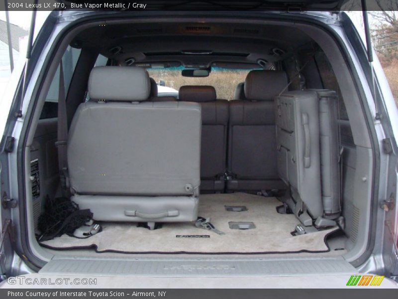 Blue Vapor Metallic / Gray 2004 Lexus LX 470