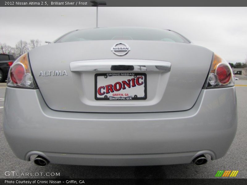 Brilliant Silver / Frost 2012 Nissan Altima 2.5