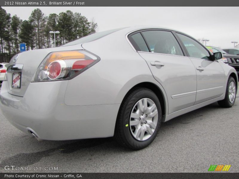 Brilliant Silver / Frost 2012 Nissan Altima 2.5