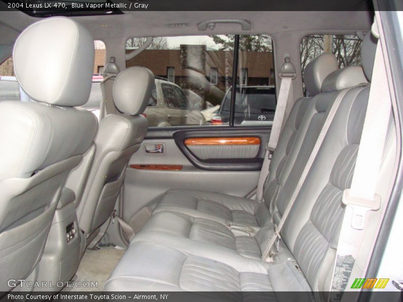 Blue Vapor Metallic / Gray 2004 Lexus LX 470