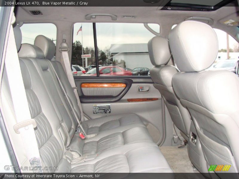Blue Vapor Metallic / Gray 2004 Lexus LX 470