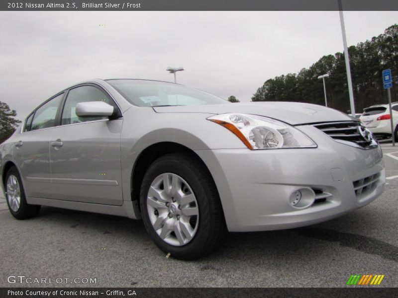 Brilliant Silver / Frost 2012 Nissan Altima 2.5