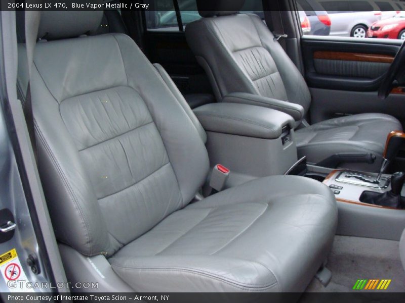Blue Vapor Metallic / Gray 2004 Lexus LX 470