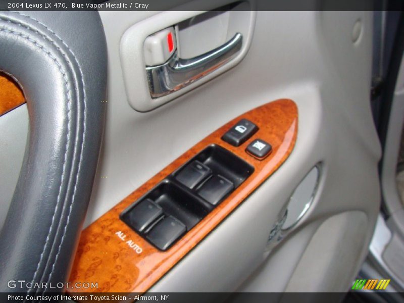 Blue Vapor Metallic / Gray 2004 Lexus LX 470