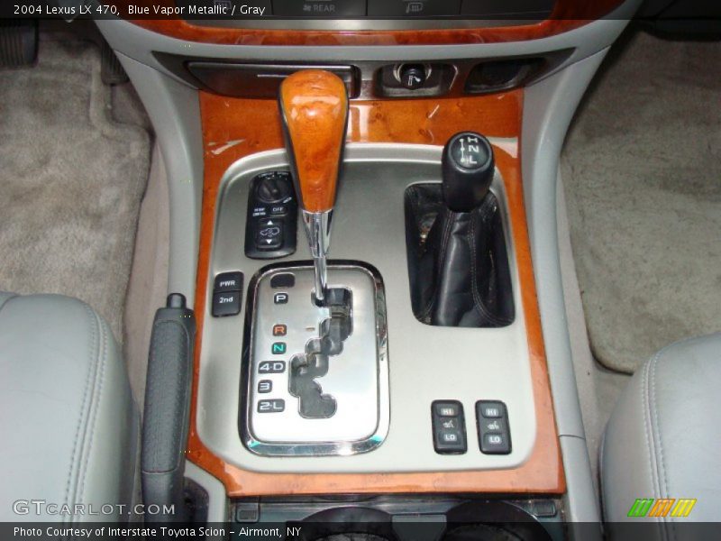 Blue Vapor Metallic / Gray 2004 Lexus LX 470