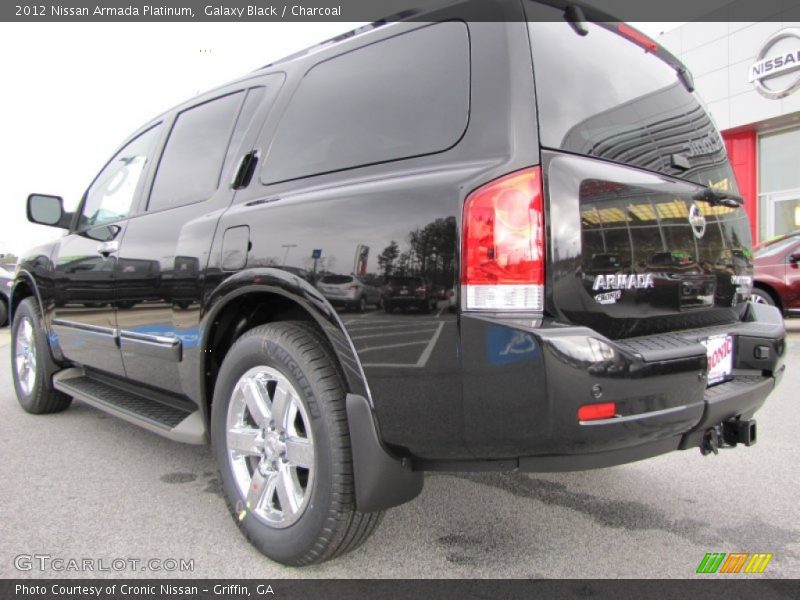 Galaxy Black / Charcoal 2012 Nissan Armada Platinum