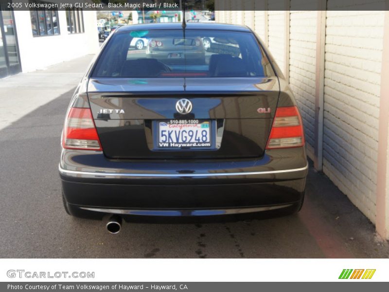 Black Magic Pearl / Black 2005 Volkswagen Jetta GLI Sedan