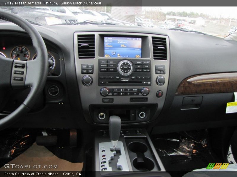 Galaxy Black / Charcoal 2012 Nissan Armada Platinum