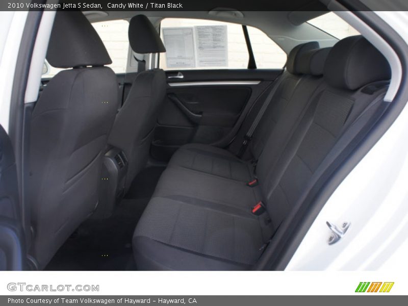 Candy White / Titan Black 2010 Volkswagen Jetta S Sedan