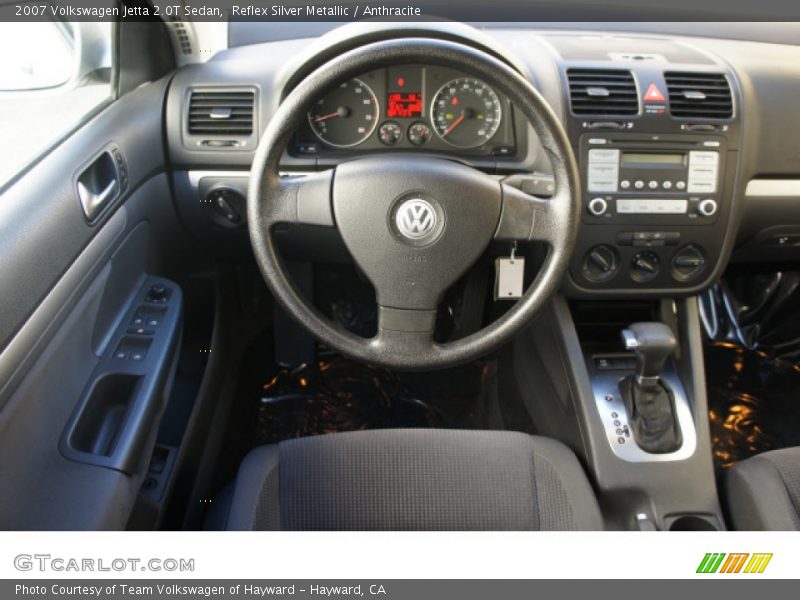 Reflex Silver Metallic / Anthracite 2007 Volkswagen Jetta 2.0T Sedan