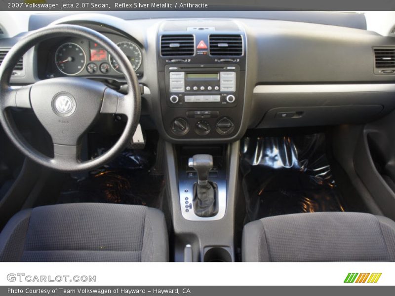 Reflex Silver Metallic / Anthracite 2007 Volkswagen Jetta 2.0T Sedan