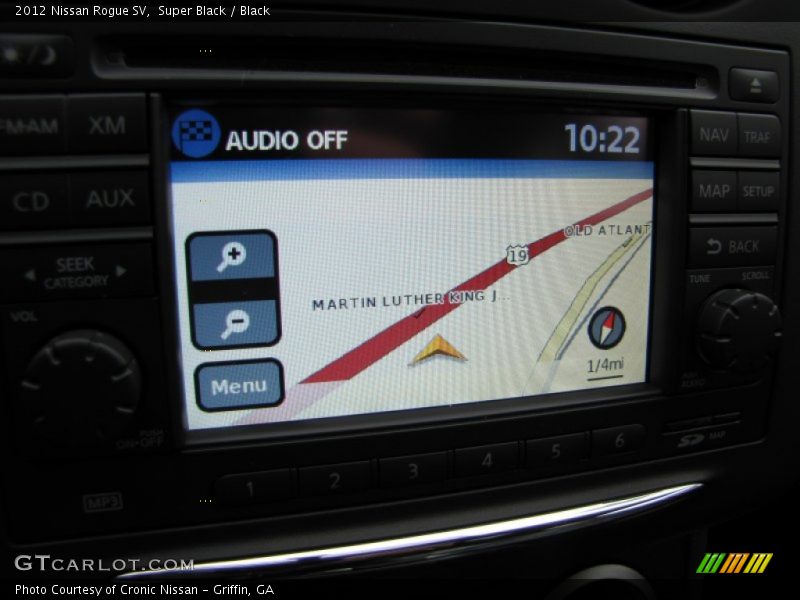 Super Black / Black 2012 Nissan Rogue SV