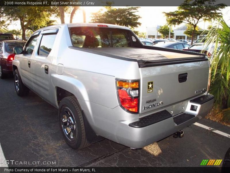 Billet Silver Metallic / Gray 2008 Honda Ridgeline RT