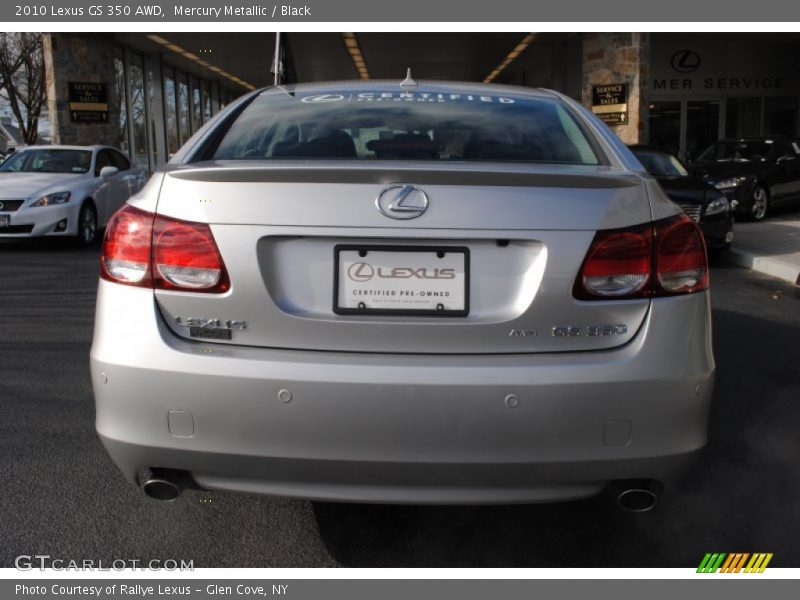 Mercury Metallic / Black 2010 Lexus GS 350 AWD