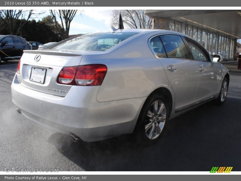 Mercury Metallic / Black 2010 Lexus GS 350 AWD