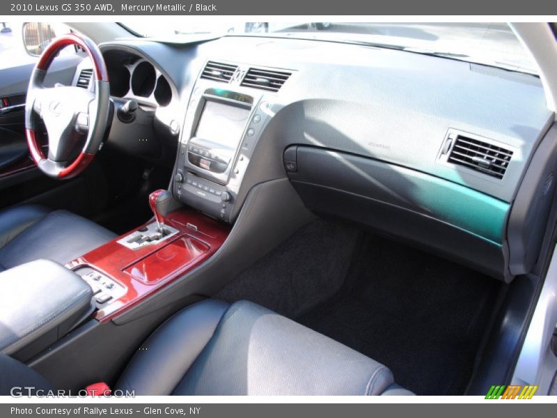 Mercury Metallic / Black 2010 Lexus GS 350 AWD